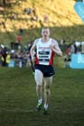 Andy Vernon finishing 2nd in the senior mens 8k BUPA Great Edinburgh Cross Country. Photo: David T. Hewitson/Sports for All Pics